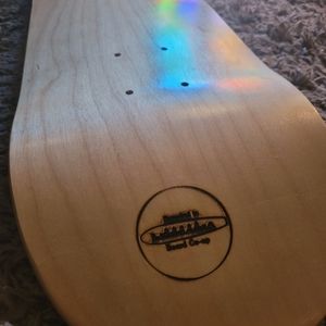 "Branded in" Leucadia Board Co-op Skateboard deck